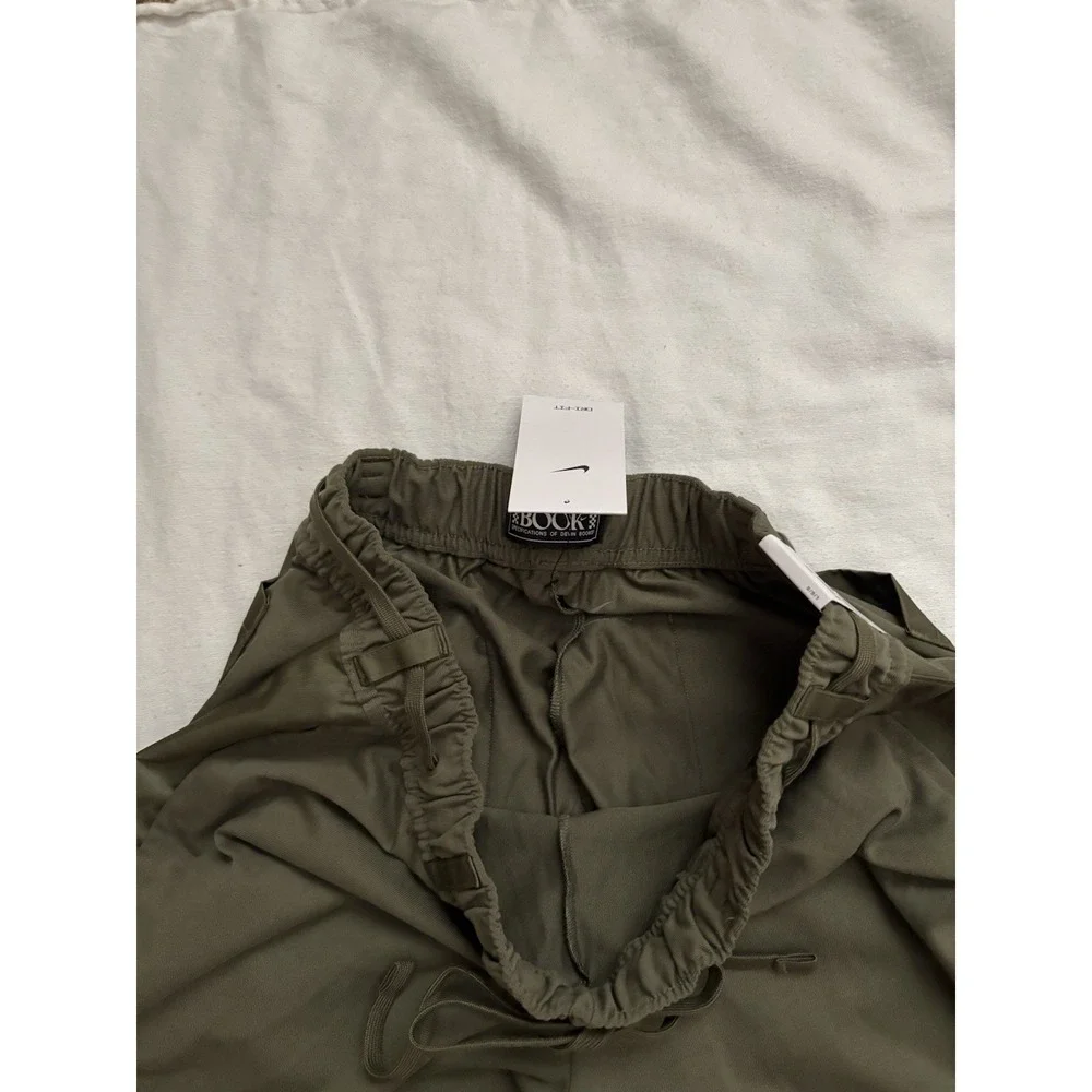 NEW Nike Devin Booker Dri-Fit Tear Away Pants Olive Mens Size Large HJ3899-222